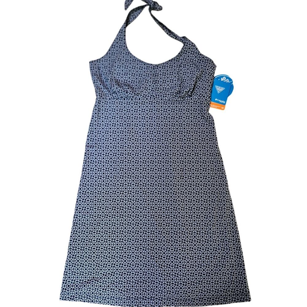 NWT Columbia Omni Shade UPF 40 Halter Dress S